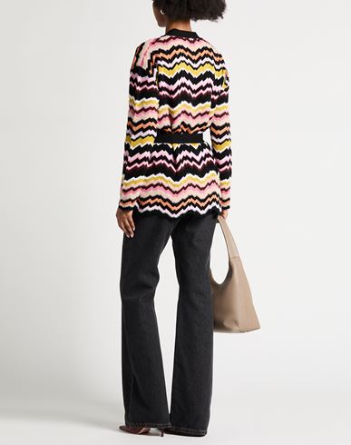 Woman Cardigan Pink Size 6 Viscose, Wool, Polyamide