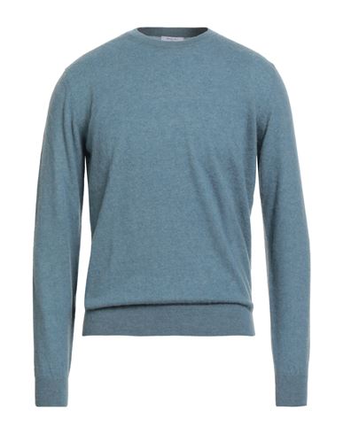 Man Sweater Light blue Size M Cashmere