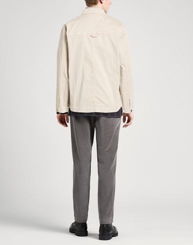 Man Jacket Sand Size L Cotton, Elastane