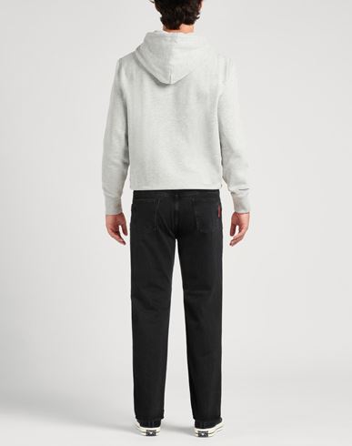 Man Jeans Black Size 34 Cotton