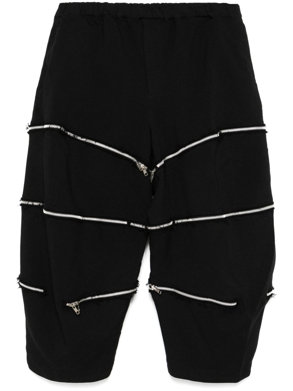 Detachable-panels trousers