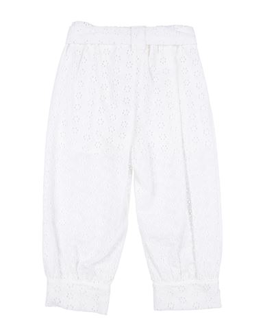 L:ú L:ú By Miss Grant Kid Girl Pants White Size 16 Cotton