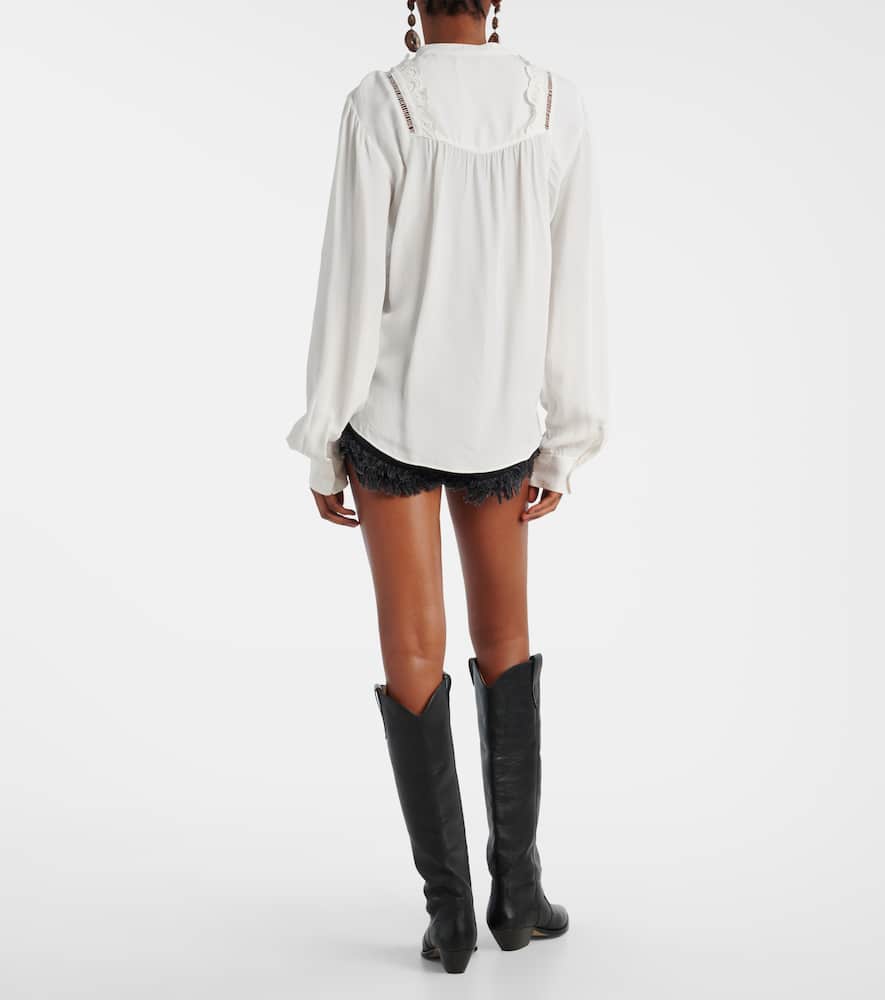 Filippa broderie anglaise top
