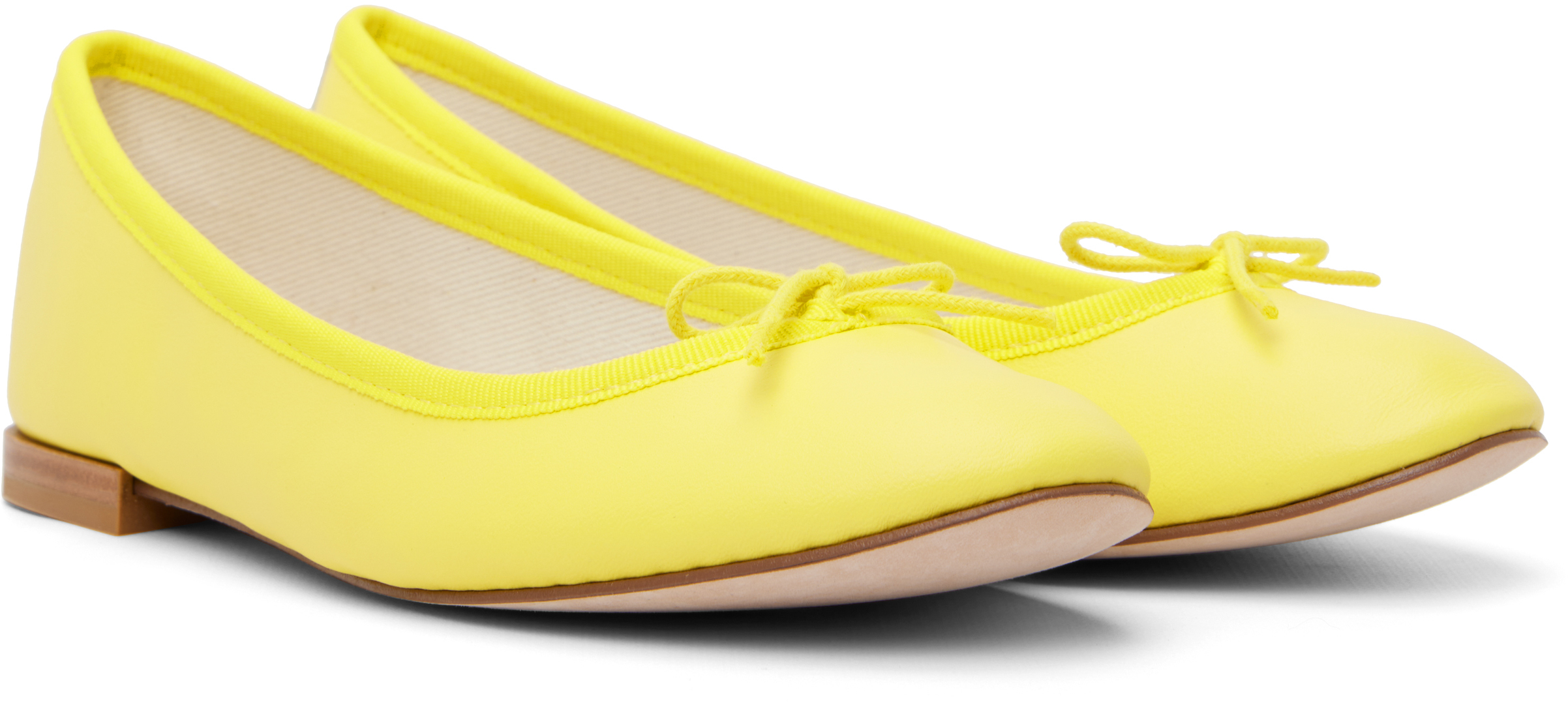 Yellow Cendrillon Ballerina Flats