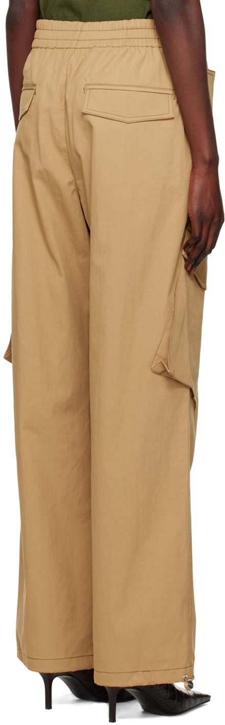 Khaki latch slacks