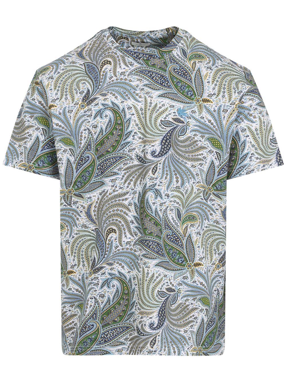 Paisley-print T-shirt - Green
