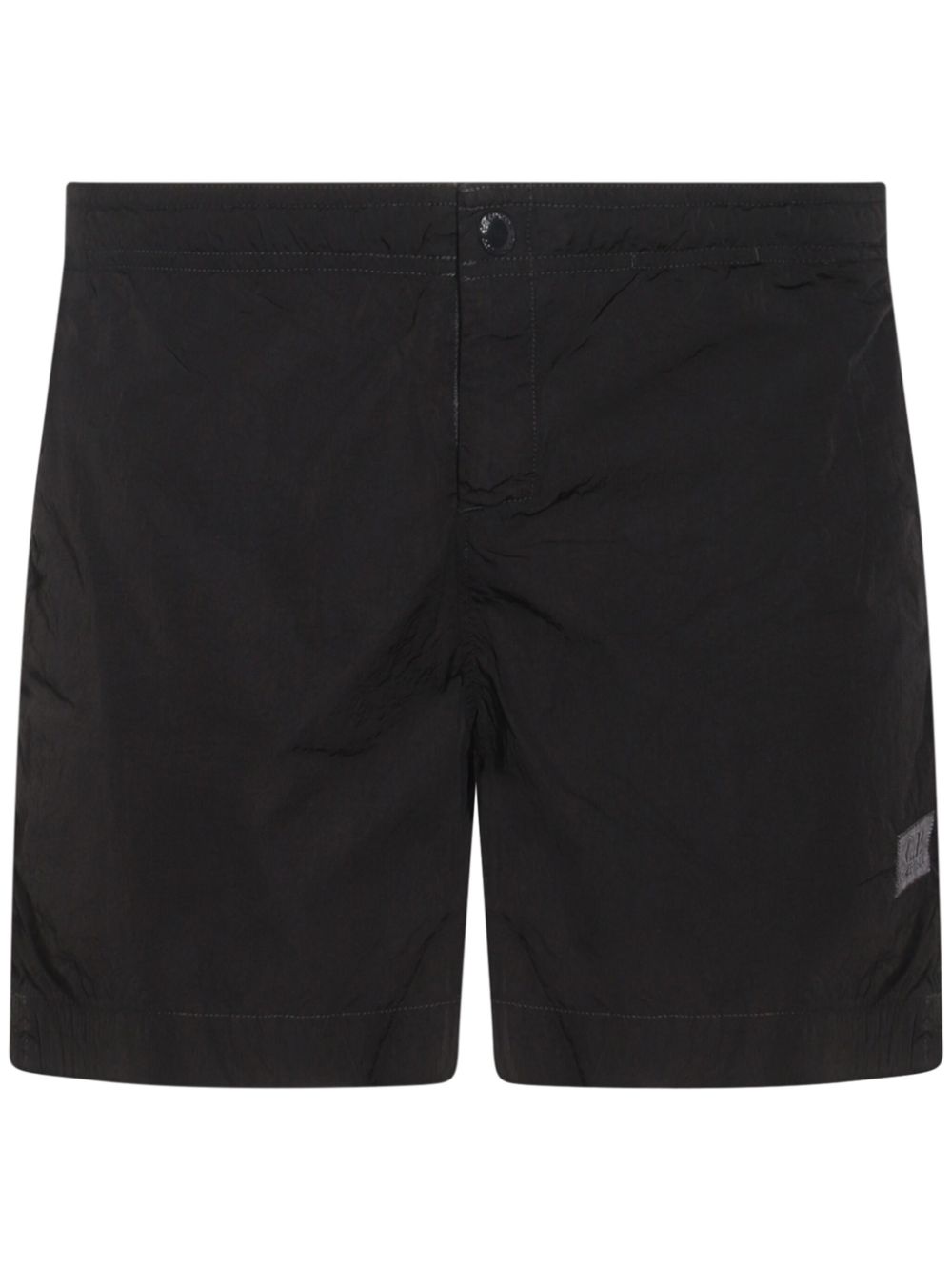 Logo-patch shorts - Black