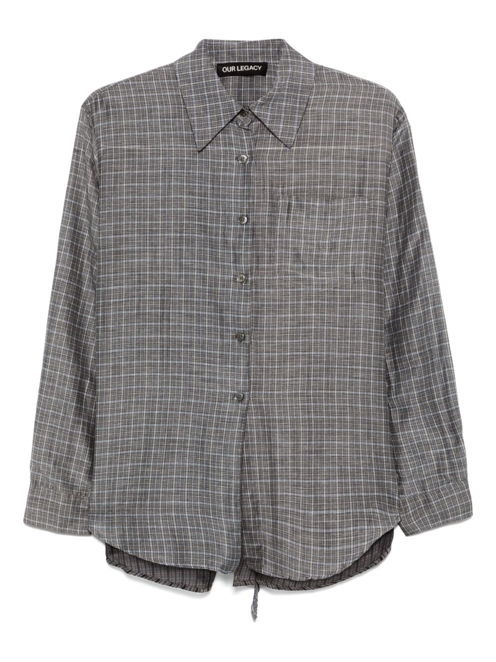 OUR LEGACY Apron shirt - Blue