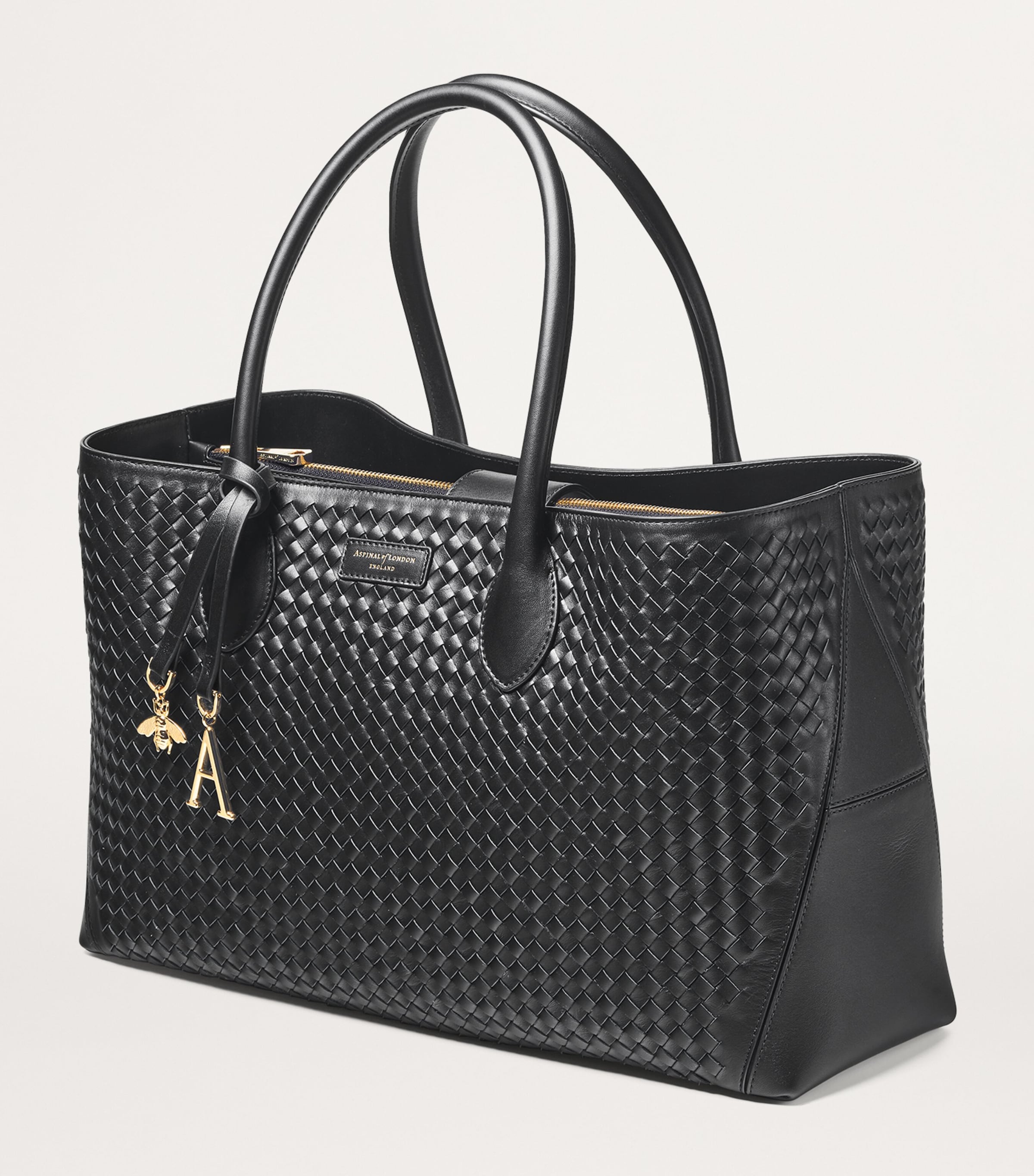 Leather London Tote Bag