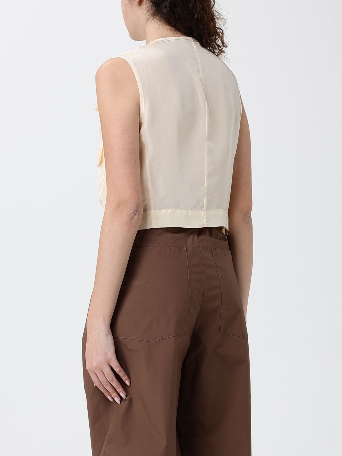 Waistcoat Woman color Butter