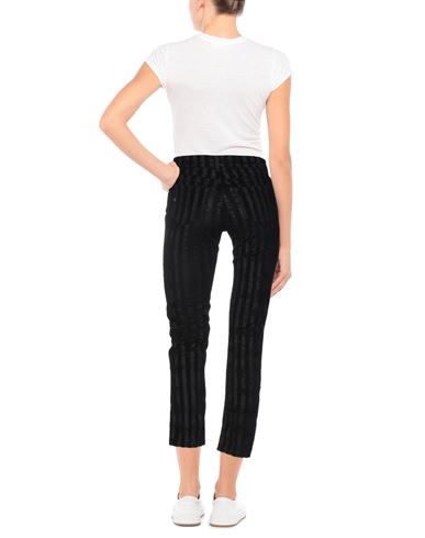 Woman Pants Black Size 25 Cotton, Polyester, Elastane