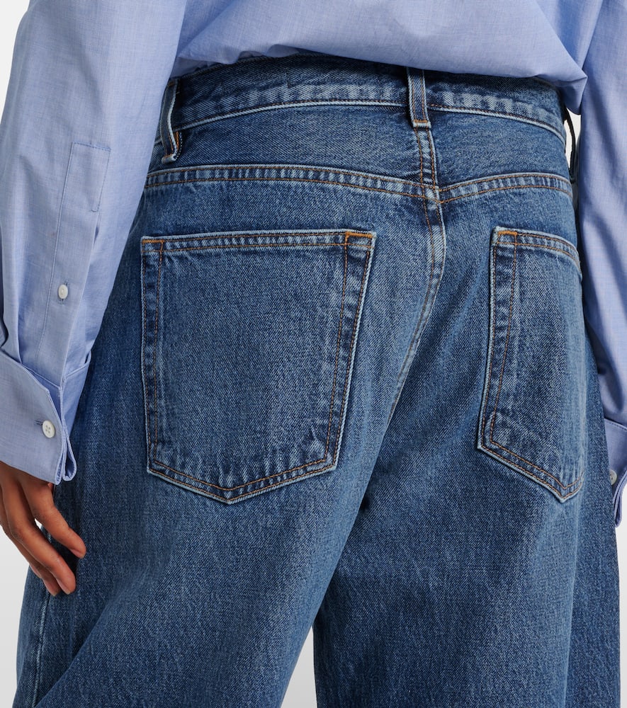 The Bubble barrel-leg jeans