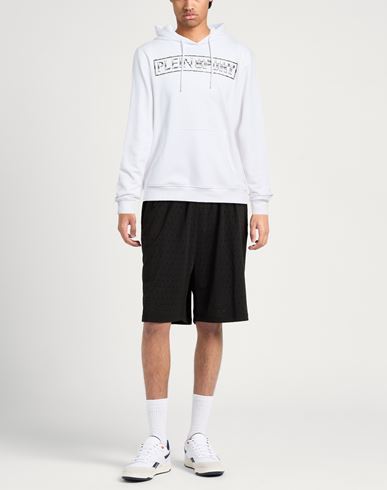 Man Sweatshirt White Size XXL Cotton