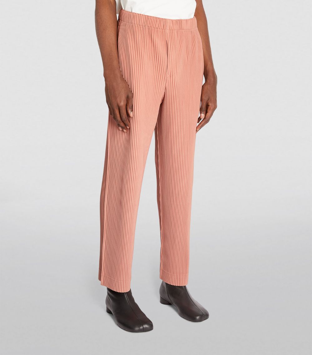 Pleated Wide-Leg Trousers