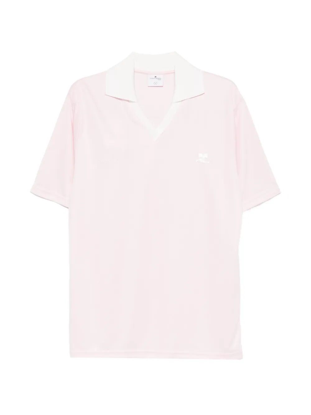 V-Neck Oversized Sports Polo