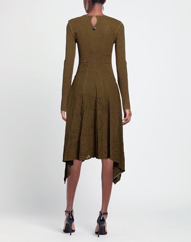 Woman Midi dress Military green