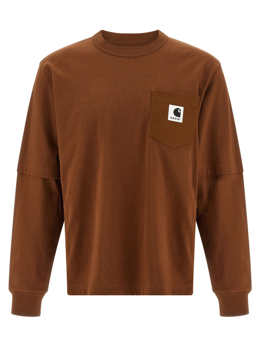 Brown Crew Neck T-Shirt
