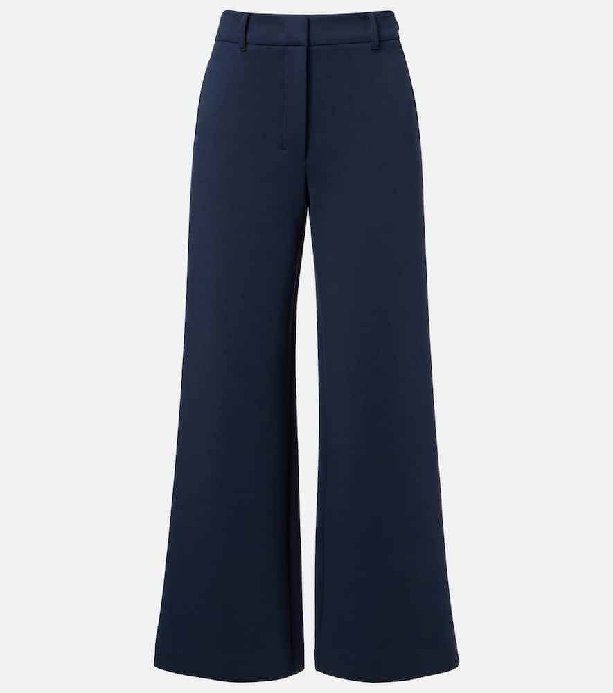 Aerovia cotton-blend wide-leg pants