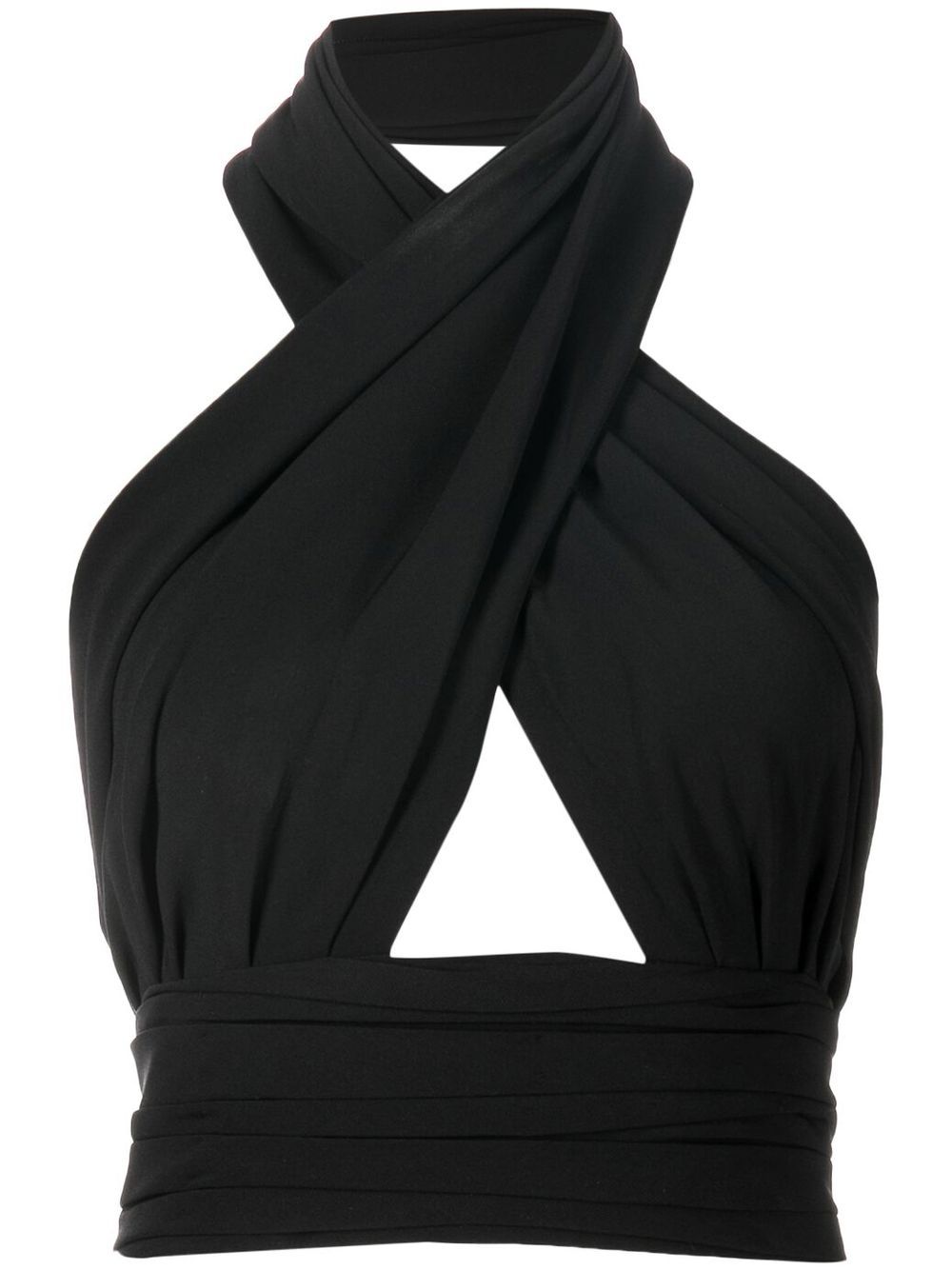 Marianne halterneck top - Black