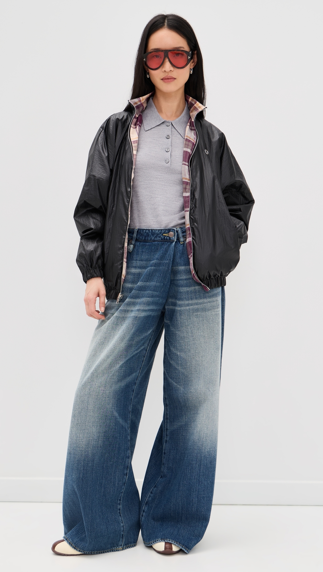 Dua Reversible Jacket Black