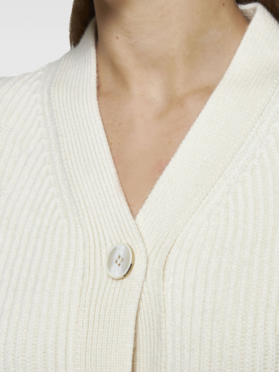 Cardigan Woman color White