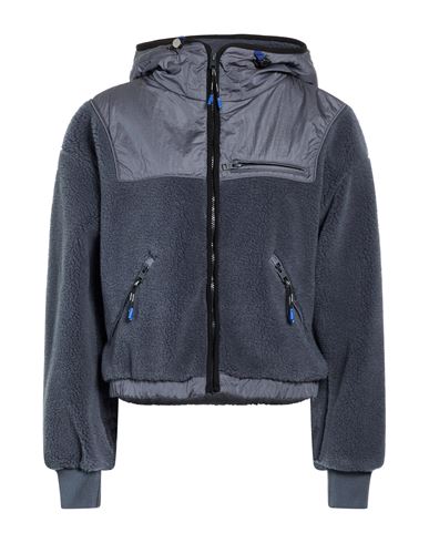 Woman Jacket Slate blue Size XXS Polyester, Wool, Polyamide