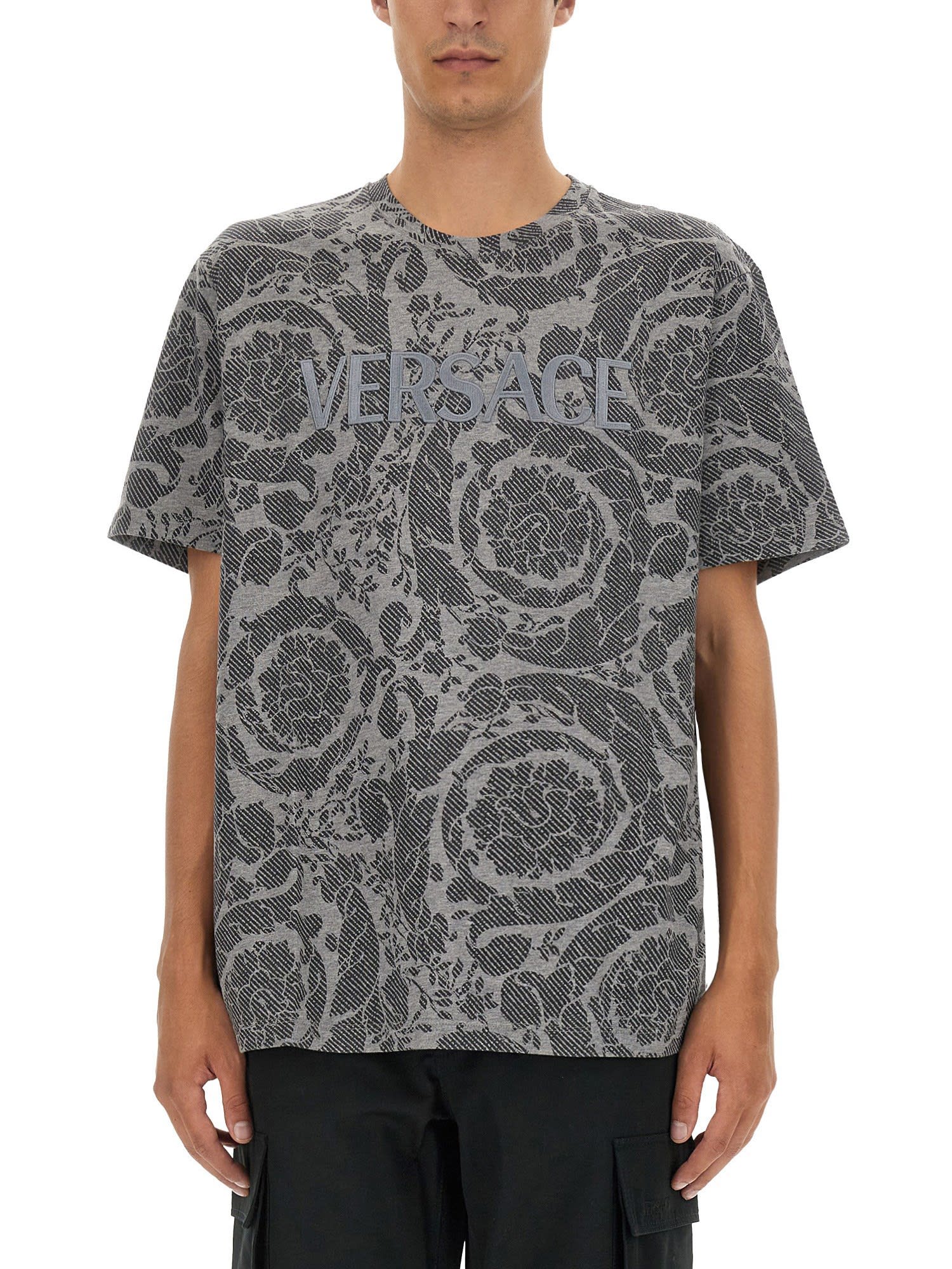Silhouette Baroque Logo T-shirt