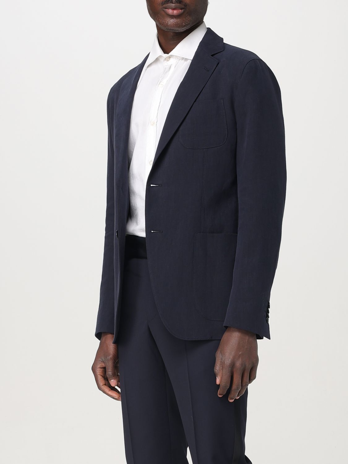 Blazer GIORGIO ARMANI Men color Blue
