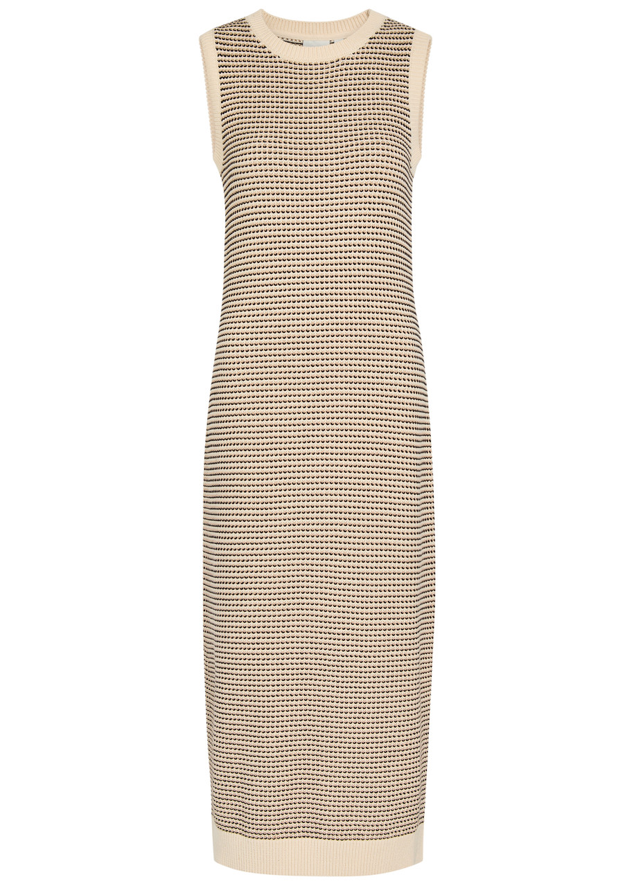 Sadia Cotton-knit Midi Dress