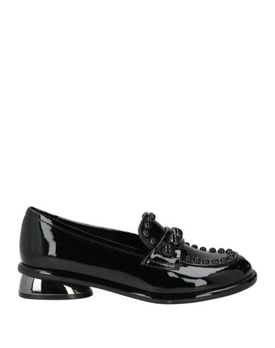 Woman Loafers Black Size 8 Kidskin