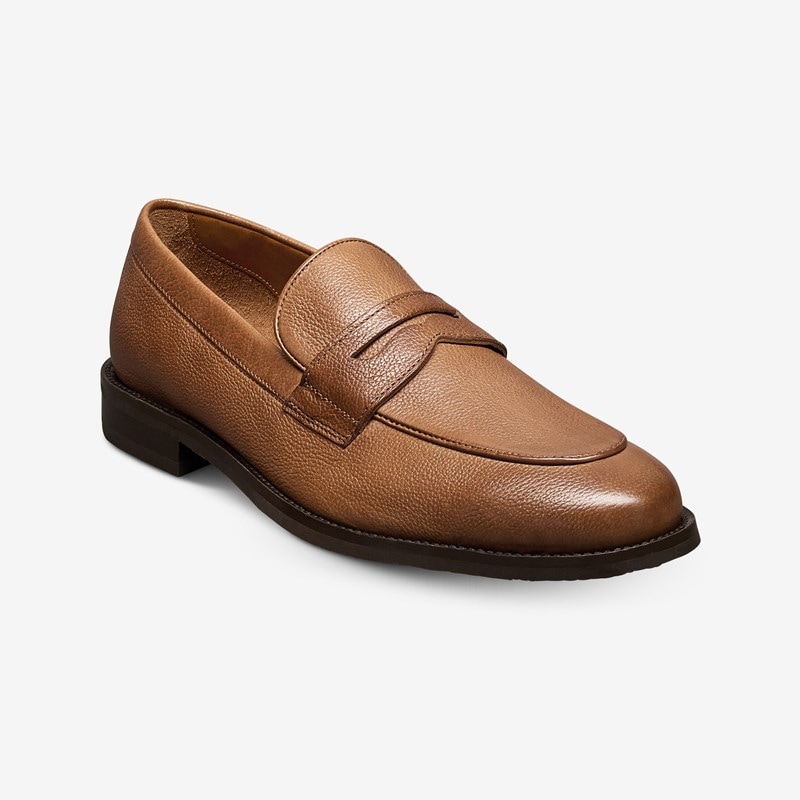 Como Penny Loafer in Luggage Leather
