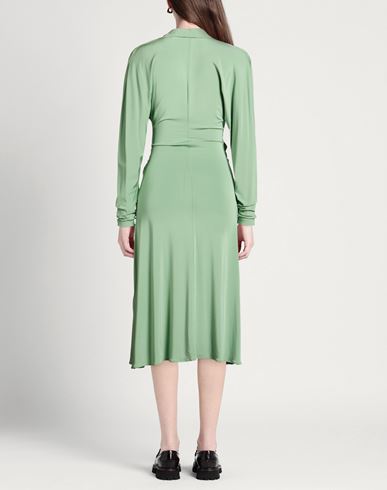 Woman Midi dress Light green Size 2 Viscose, Elastane