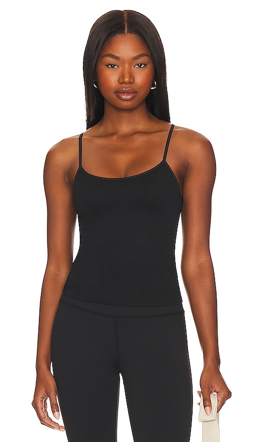 Splits59 Loren Seamless Tank in Black. -  XS/S also in M