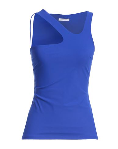 Woman Top Bright blue Size 0 Polyamide, Elastane