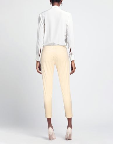 Jacob Cohёn Woman Pants Pastel yellow Size 27 Cotton, Elastane