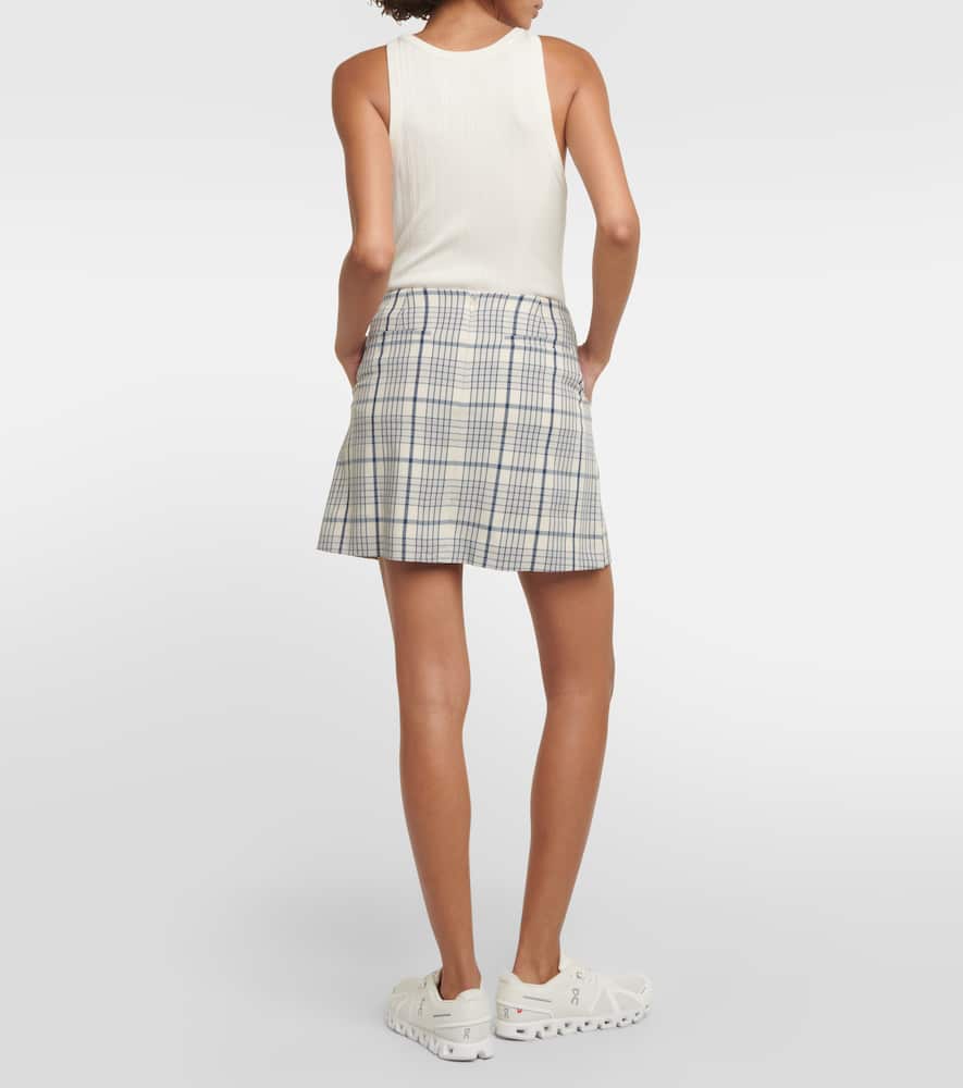 Tory Sport Pleated miniskirt