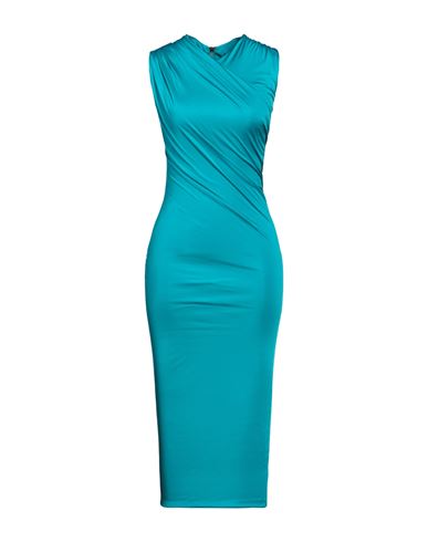 Woman Midi dress Turquoise