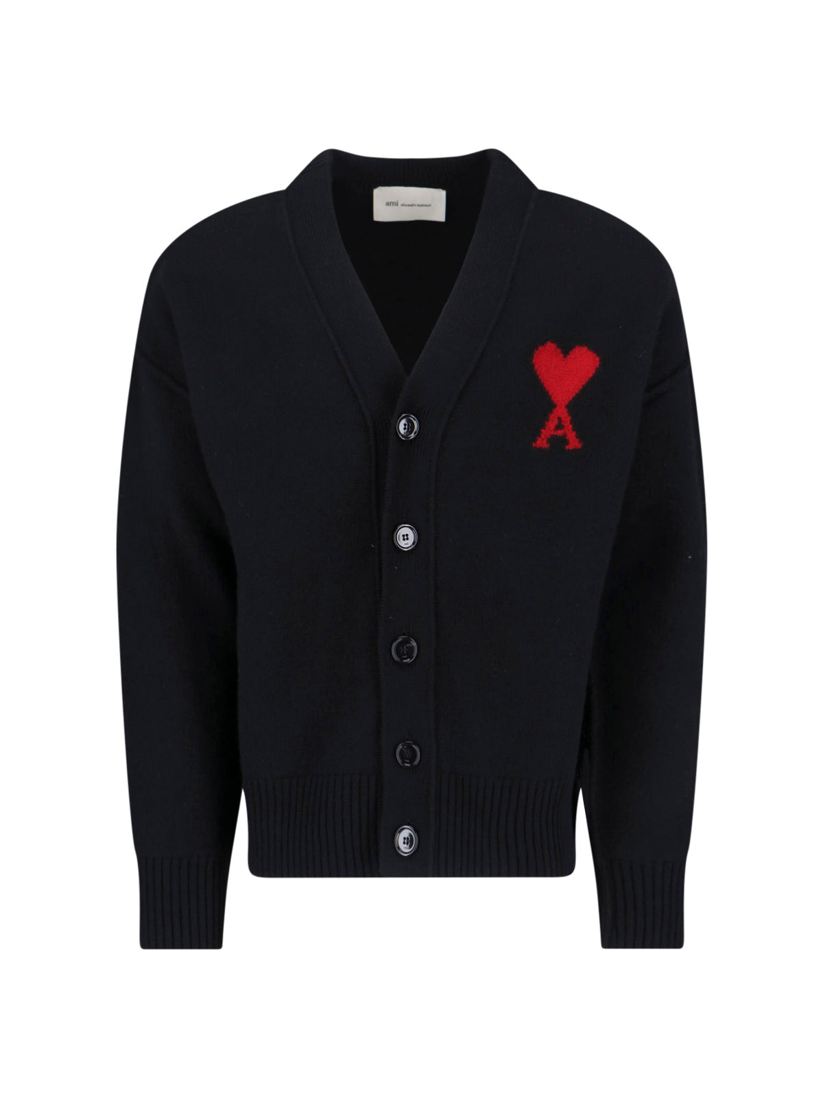 Men's 100% Wool Sweater with Horn Buttons