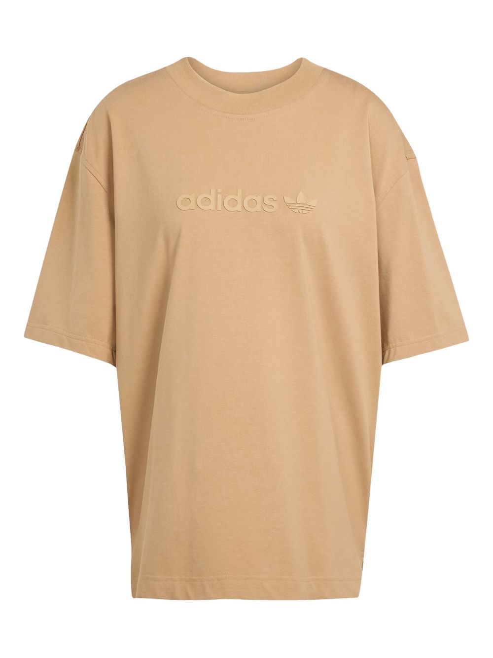Cotton-blend T-shirt - Brown