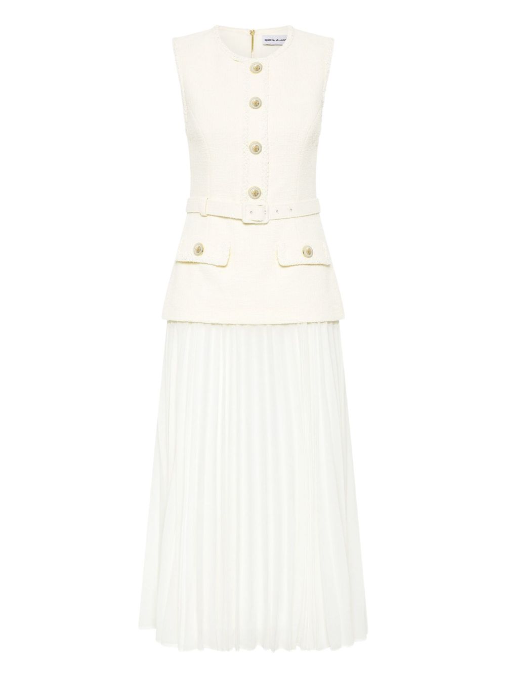 Jonie midi dress - Neutrals
