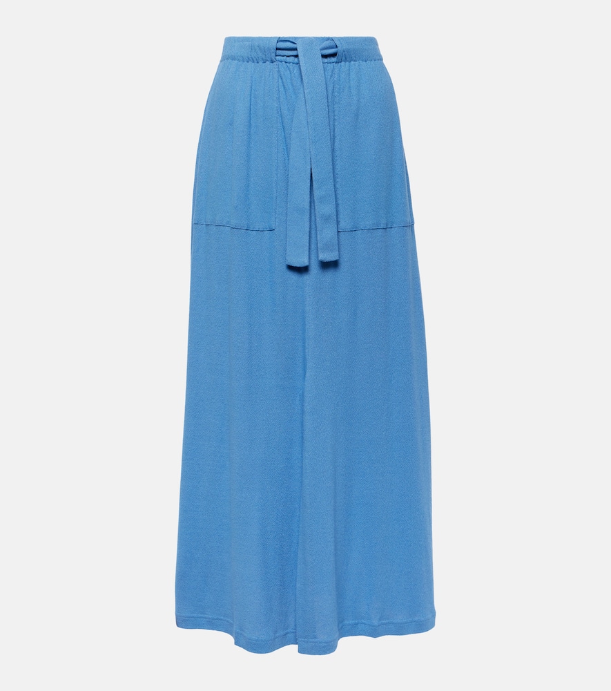 Max Mara Leisure Mia linen-blend maxi skirt