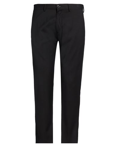 Man Pants Black Size 40 Polyester, Viscose, Elastane