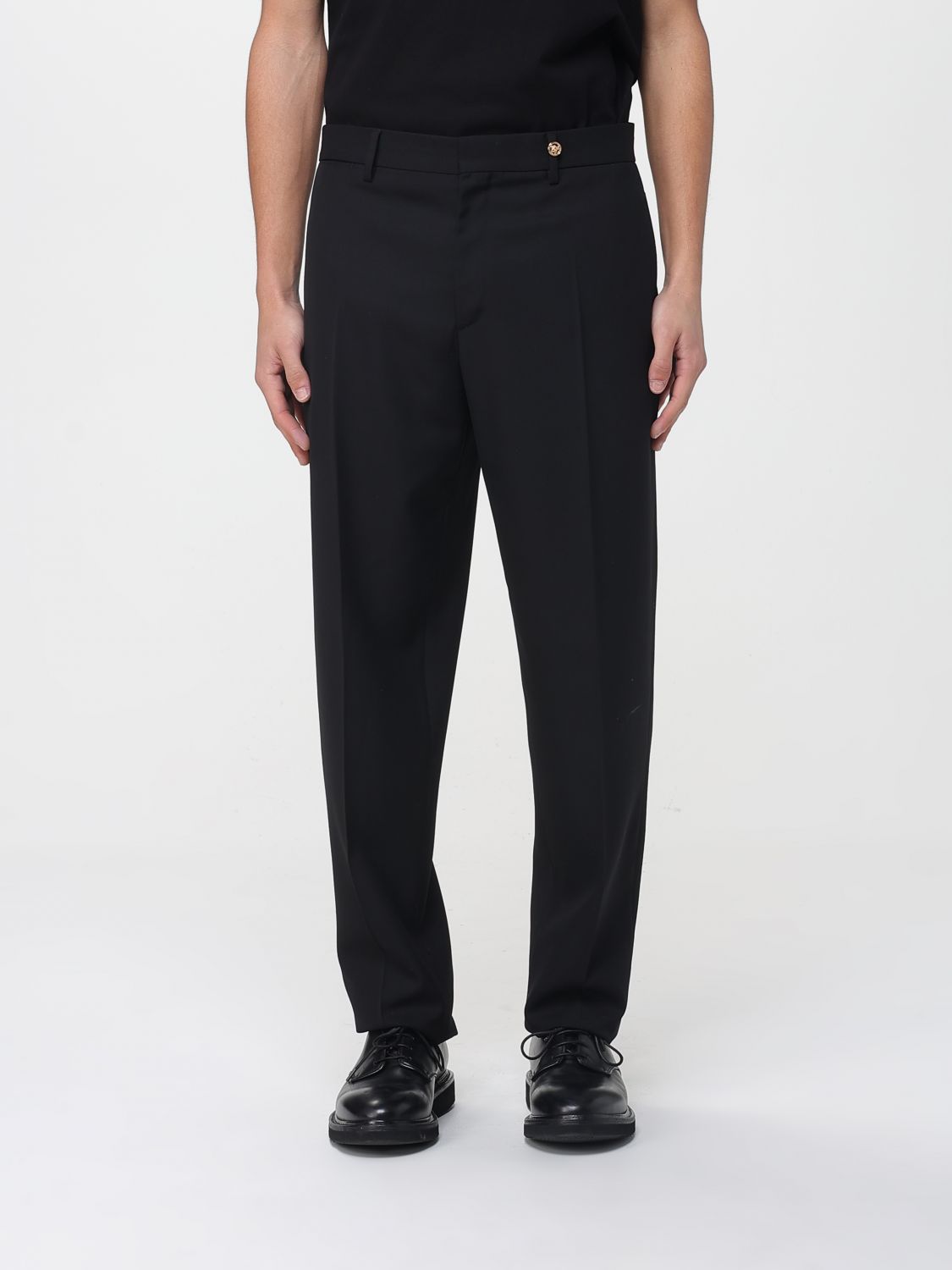 Pants Men color Black