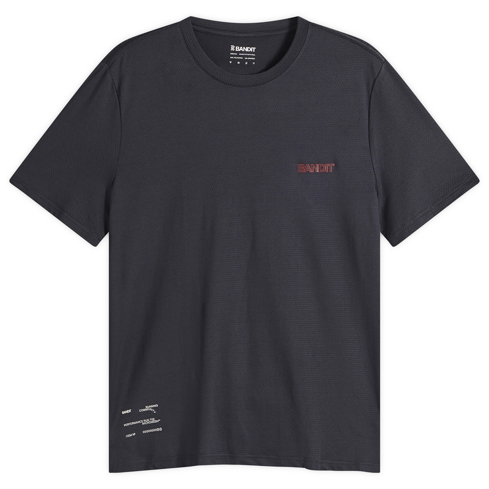 Men's MicroMesh Men's Performance T-Shirt in Black