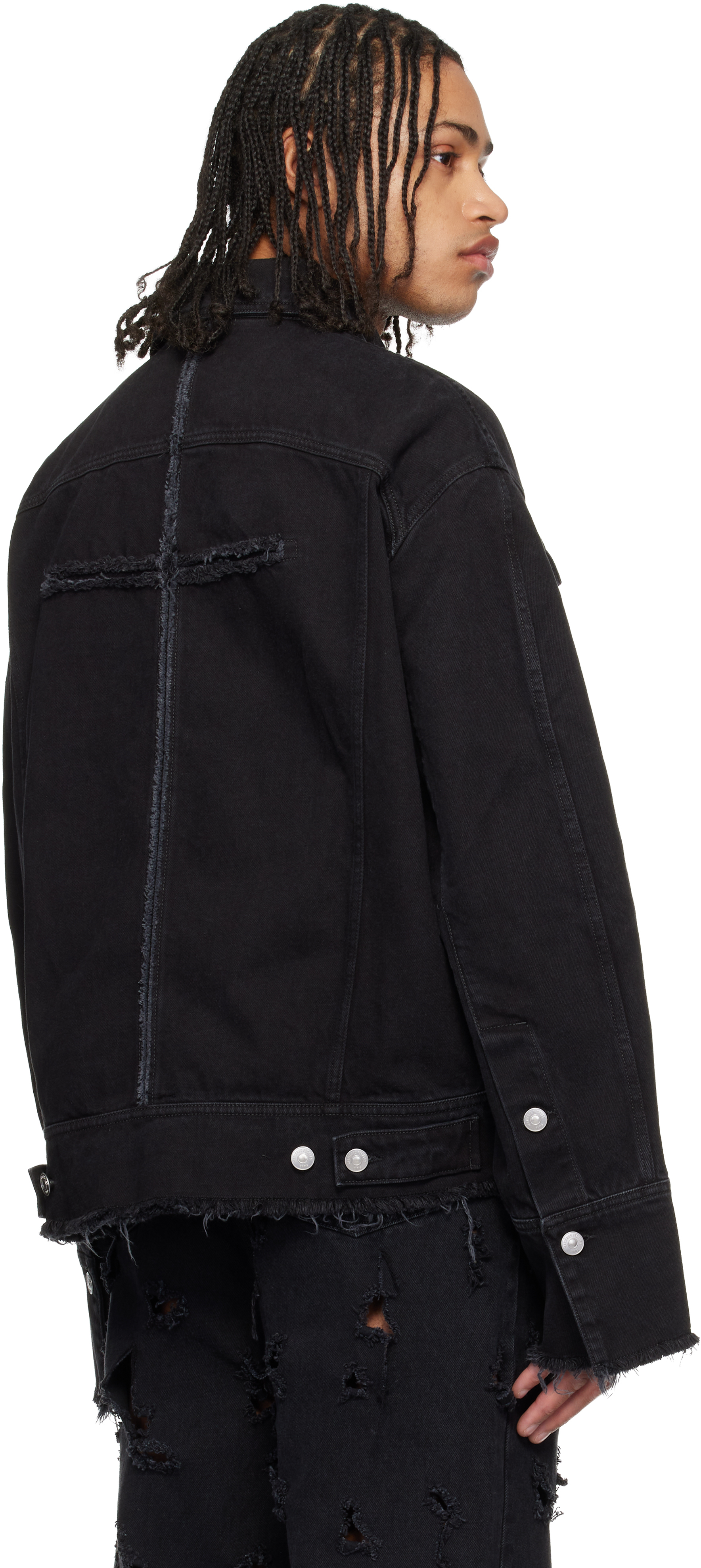Black Pierre Denim Jacket
