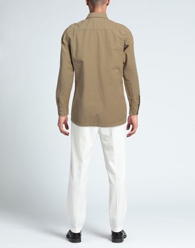 Bl'ker Man Shirt Sand Size L Cotton