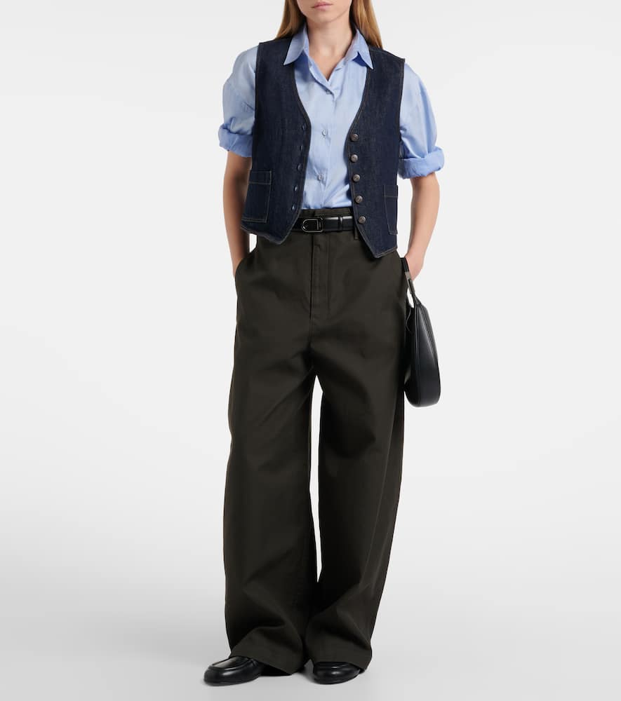 Denim vest