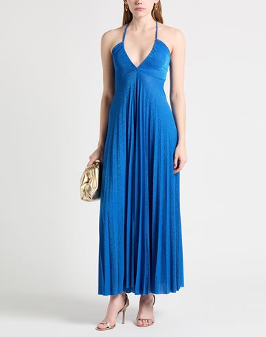 Woman Jumpsuit Blue Size 2 Cotton, Polyester, Polyamide, Nylon, Elastane
