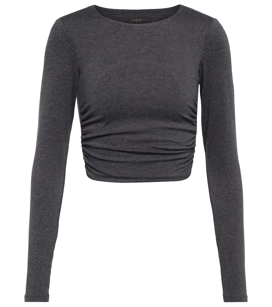 Always Warm Sloan cropped jersey top