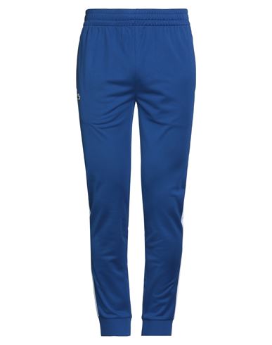 Man Pants Blue Size 6 Polyester, Cotton, Elastane